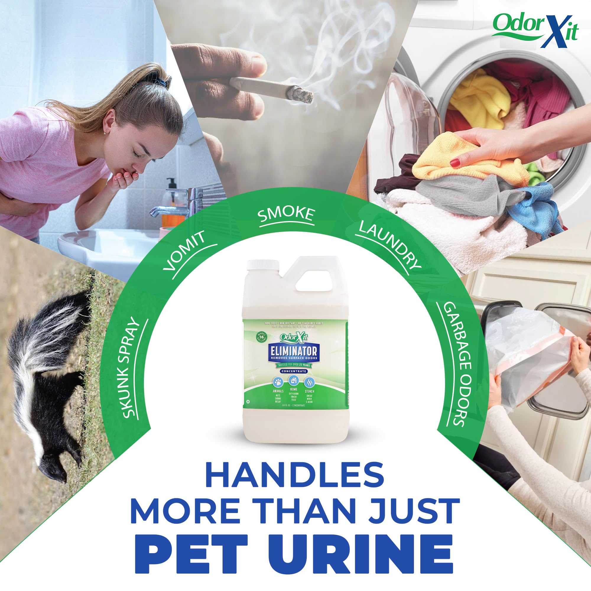 Konzentrierter Haustier-Urin-Geruchsbeseitiger, ideal für Katzen-, Hundekot- und Uringeruch, vielseitiger und natürlicher Geruchsneutralisierer für Zuhause und draußen, Deodorierer und Absorber