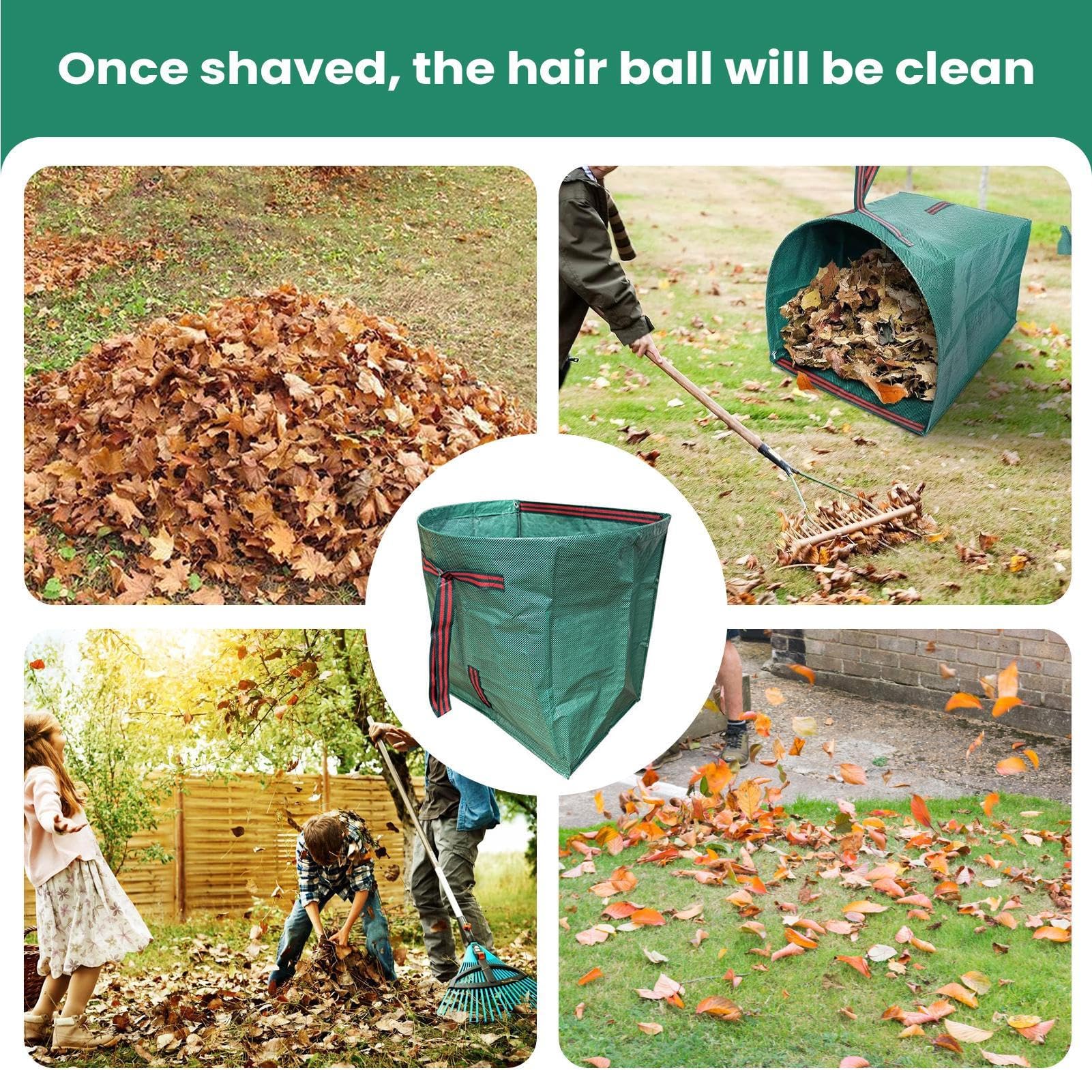 Sacs poubelle pliables pour tonte, recyclage et déchets de jardin – Parfait pour le camping, le jardinage et l'utilisation à la maison
