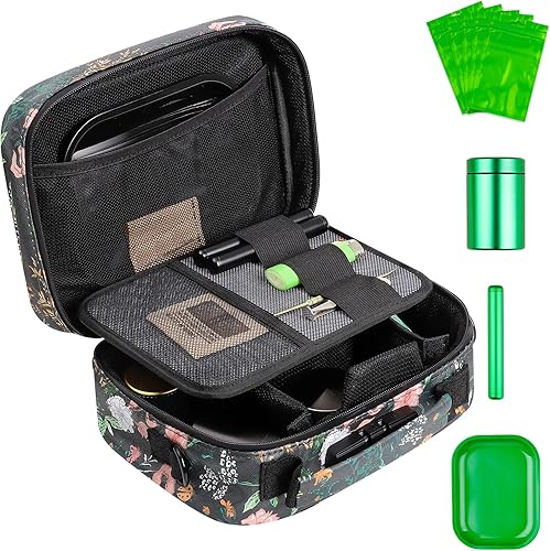 Bolsa a prueba de olores con cerradura de combinación, juego de bolsas con cerradura a prueba de olores, forro de carbono, caja organizadora de