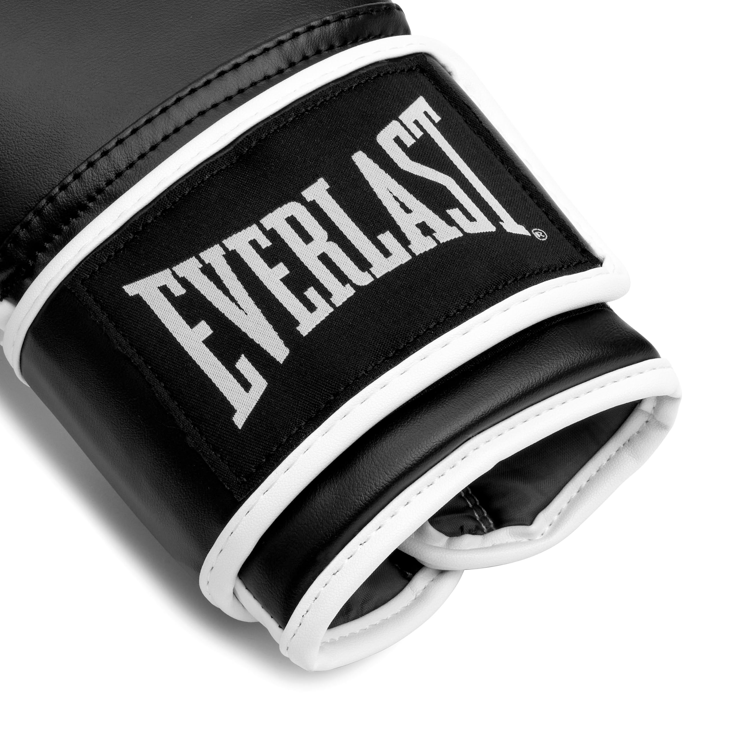 Everlast Powerlock OG Pro Fight 12 oz Boxing Gloves Black/White