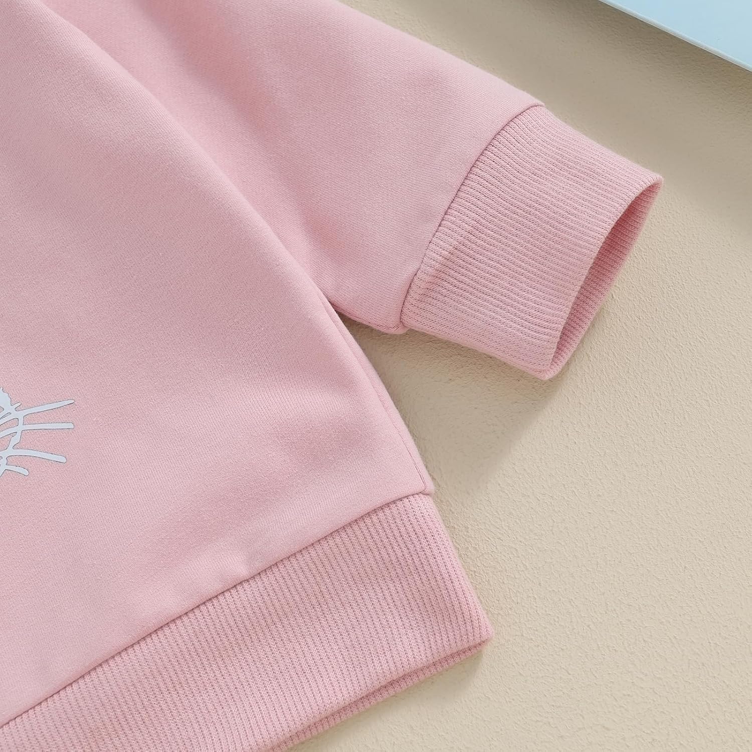 Toddler Baby Boys Girls Easter Outfit Crewneck Sweatshirt Bunny Top Carrot Rabbit Pants Sets Spring Summer Clothes - Image 3