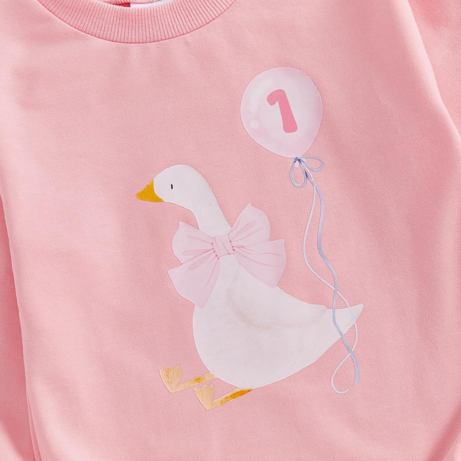 Baby Girl First Birthday Clothes One Silly Goose Long Sleeve Bubble Romper Infant Bodysuit Jumpsuit Cake Smash Outfit - Image 5