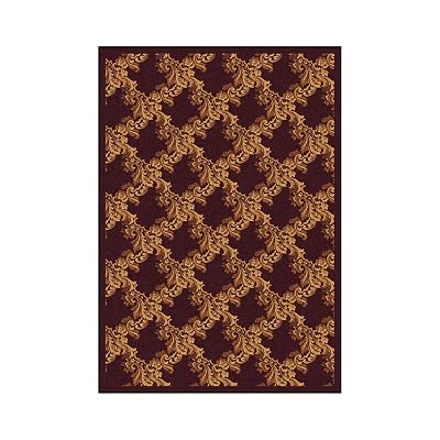 Joy Carpets Any Day Matinee Corinth Theater Area Rug, Burgundy