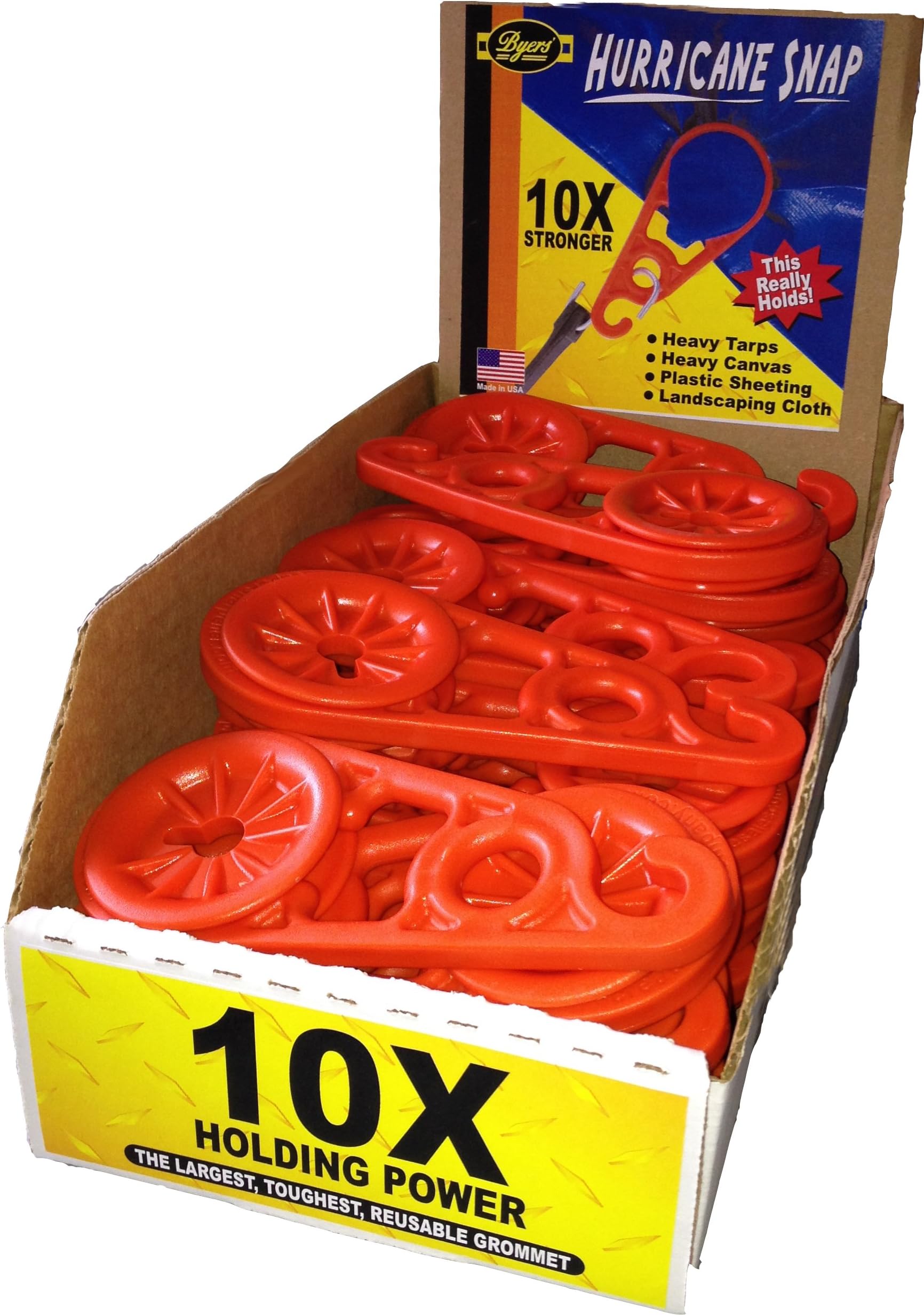 Byers 30-Piece Hurricane Snaps Box