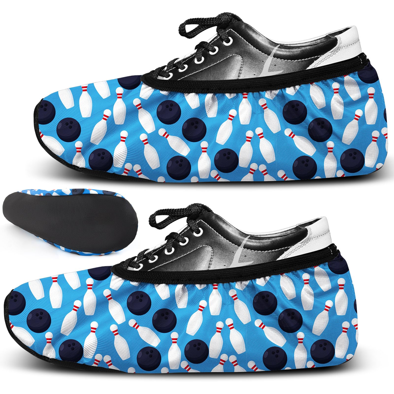 Geyoga 2 Pcs Bowling Shoe Covers Protector