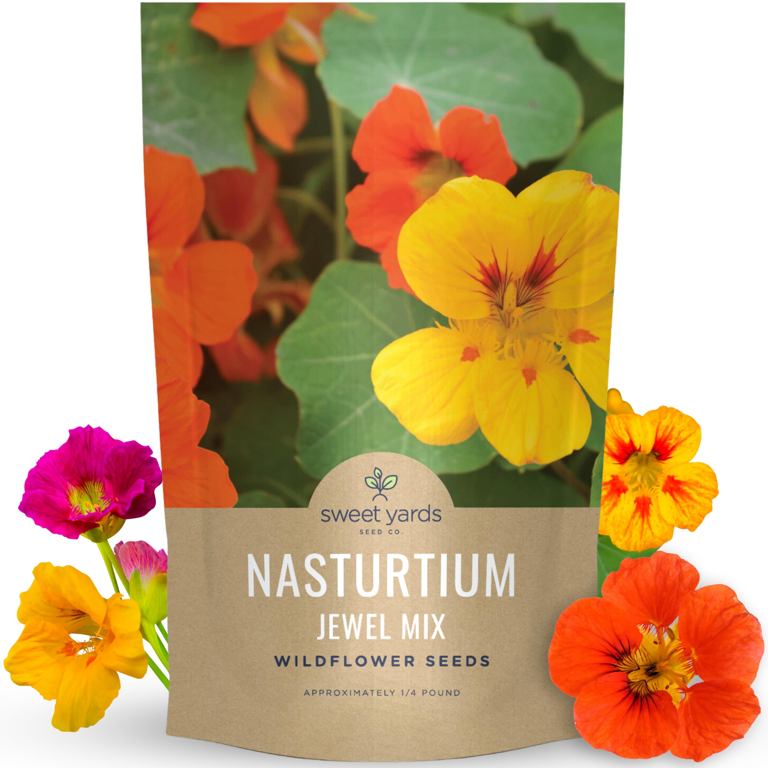 Nasturtium Jewel Mix Bulk Pouch
