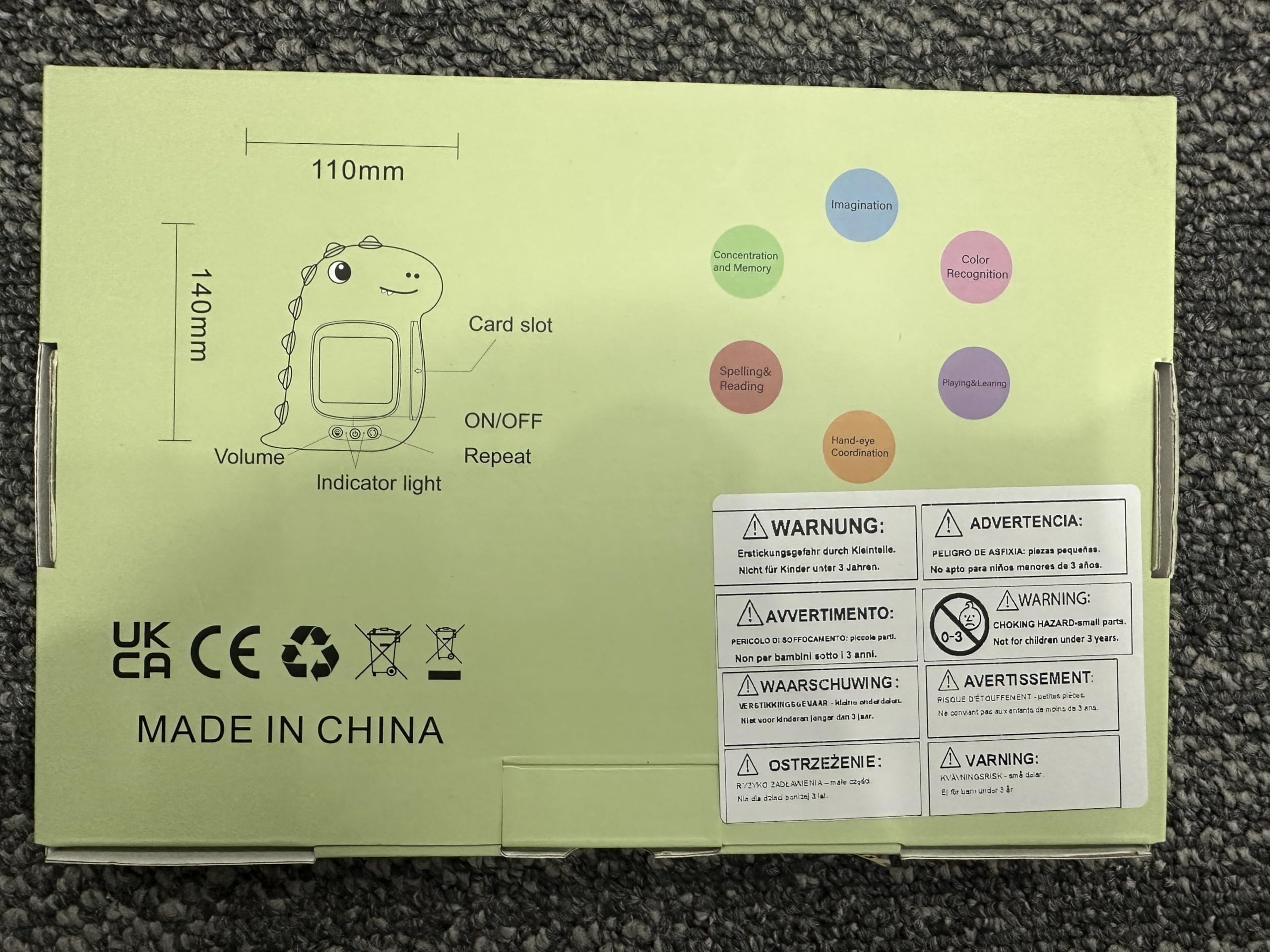 Talking Flash Cards Schede Flash Cards Parlanti Flash Cards Flash Cards Bambini Giocattoli Educativi per Bambini 2 3 4 5 6 Anni Autismo Giochi Regali di Compleanno Giochi Montessori(Rosa Francese)