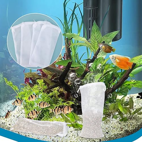 Vista 21 de Segarty Bolas biológicas para acuario, filtro de estanque Koi de 1 pulgada, bola bio con esponja para filtro de acuario, filtro de recipiente de 12