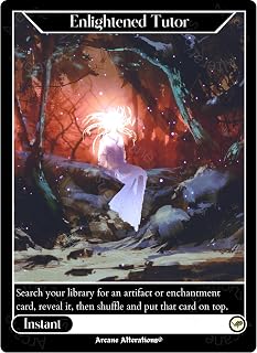 Enlightened Tutor - Altered Art Custom Card