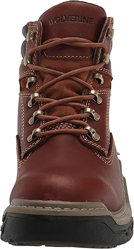 Miniatura 2 de WOLVERINE Raider DuraShocks - Botas de construcción de punta suave de 6 pulgadas para hombre, Maní , 12