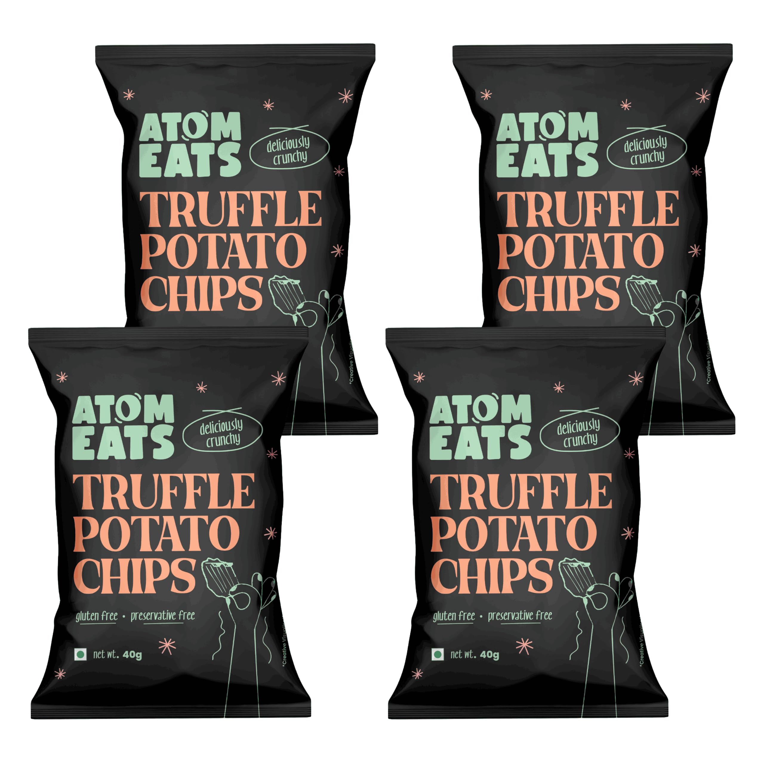 See full amazon price history chart for Atom Eats Ruffled Black Truffle & Cheese Sprinkled Potato Chips 40g each (Pack of 4) | Gourmet - Crunch | Social Gatherings - Drinks - Fun Snack Atom Eats Ruffled Black Truffle & Cheese Sprinkled Potato Chips 40g each (Pack of 4) | Gourmet - Crunch | Social Gatherings - Drinks - Fun Snack (B0D14QF45F) Amazon Price History, Amazon Price Tracker