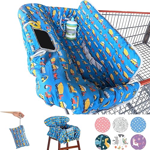 Suessie Funda para carrito de compras y funda para silla alta, construcción