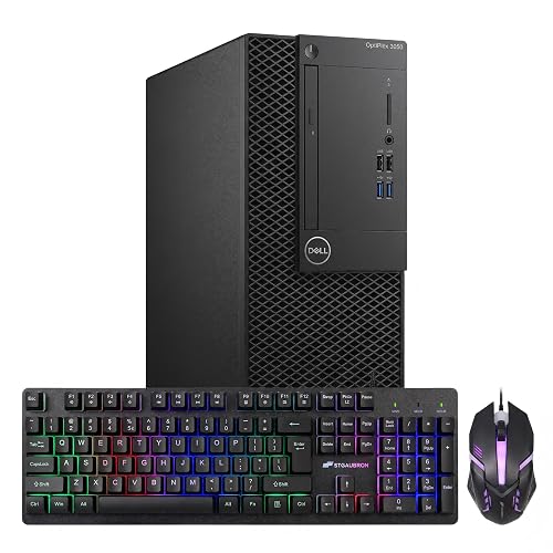 Dell Gaming Tower Desktop PC Intel Core i5-7500 16GB RAM 256GB SSD GT 1030