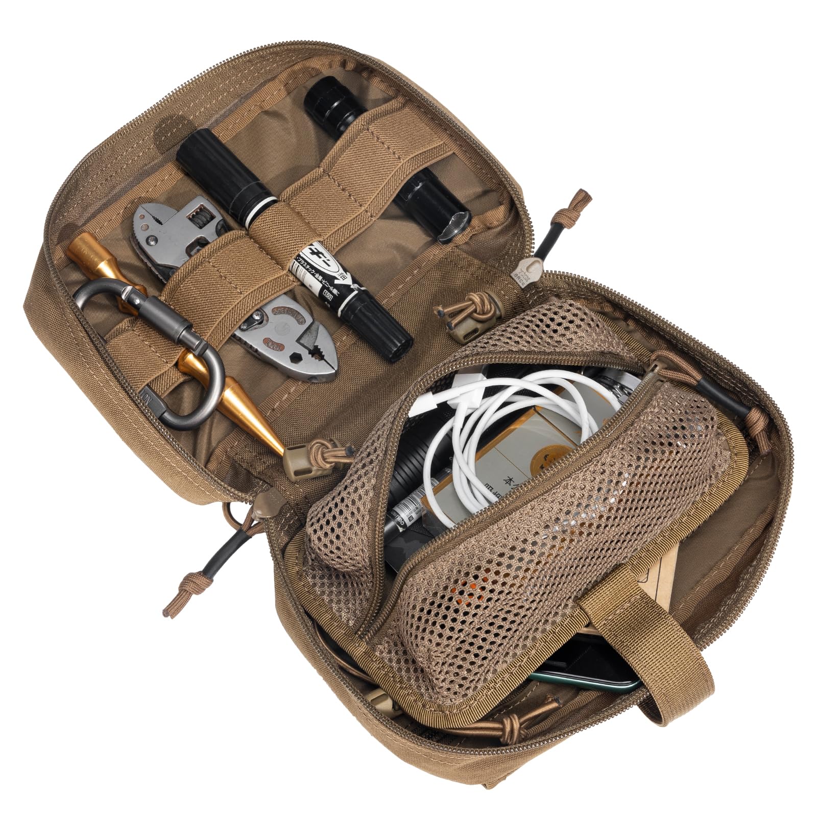 Excellent Elite Spanker Trousse de Secours Vide Poche Tactique IFAK | tactique molle sac médical,sacoche tactique molle,pour médical/escalade/outils de sauvetage