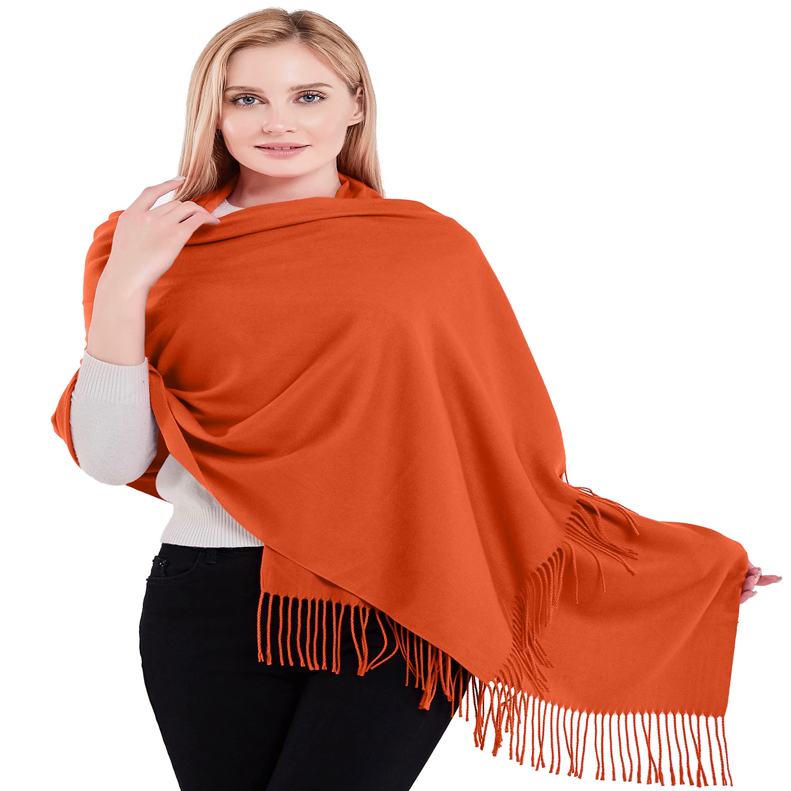 CJ Apparel Scialle di Pashmina Donna