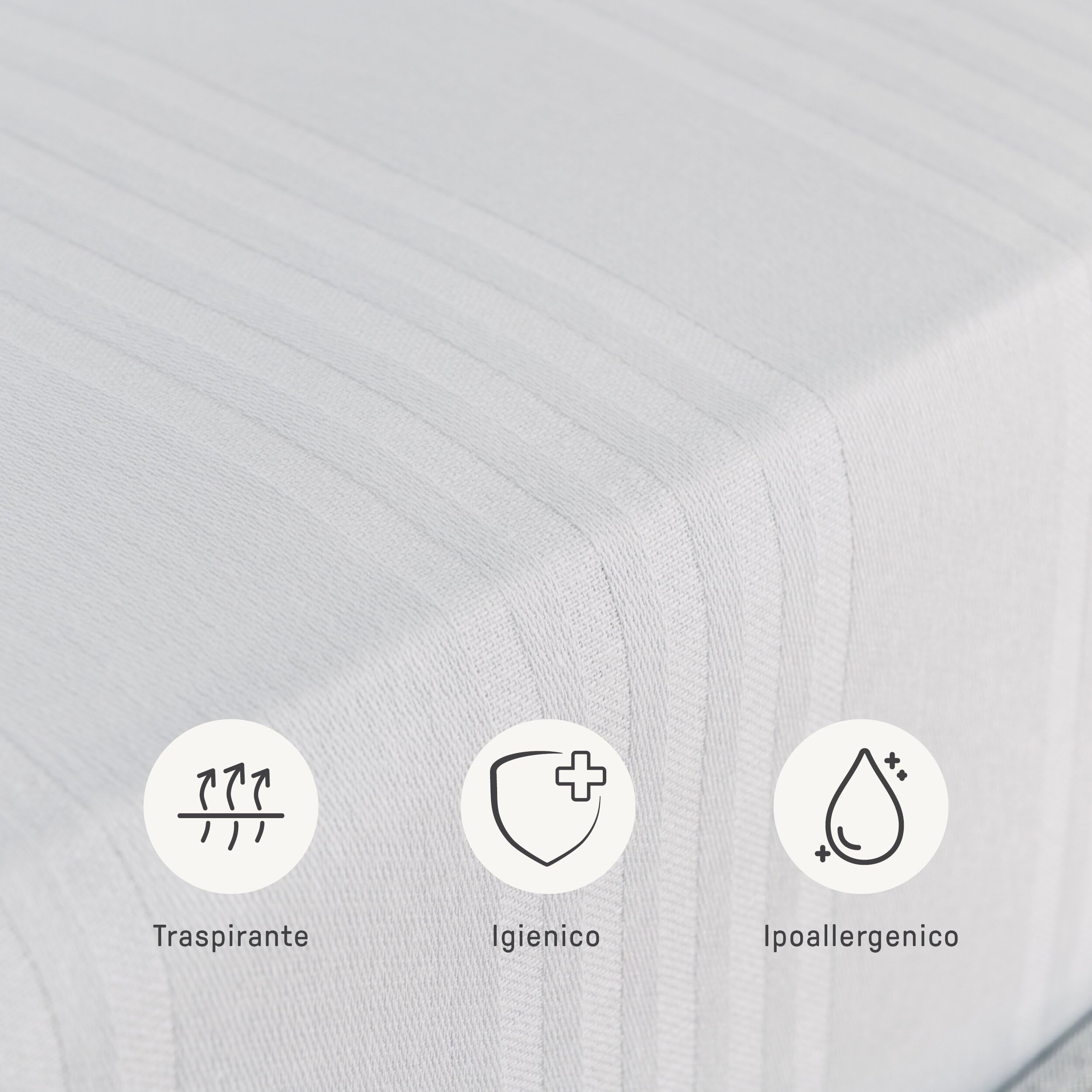 DREAMIN*101 - Coprimaterasso Singolo 90x200 Rinfrescante e Ipoallergenico, Lenzuola Letto Singolo in Cotone 100% Traspirante, Lenzuolo con Angoli Singolo Antipiega, Aderenti e Resistenti