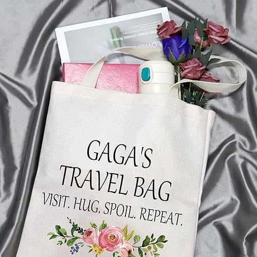 Miniatura 10 de Gaga Gift Gaga Bolsa de maquillaje Gaga Regalo de Apreciación de la Abuela Neceser de Viaje para Gaga, Viajes de Gaga Negro, Moderno