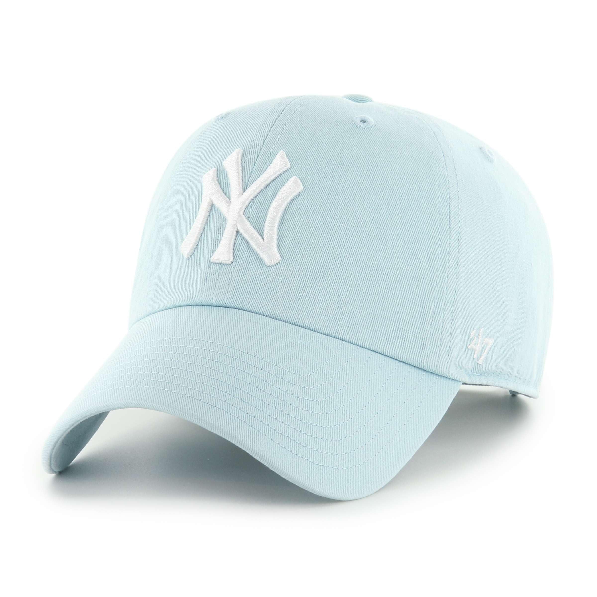 Women's Blue 47 Brand Relaxed Fit Cap - Mlb New York Yankees Mako Sky