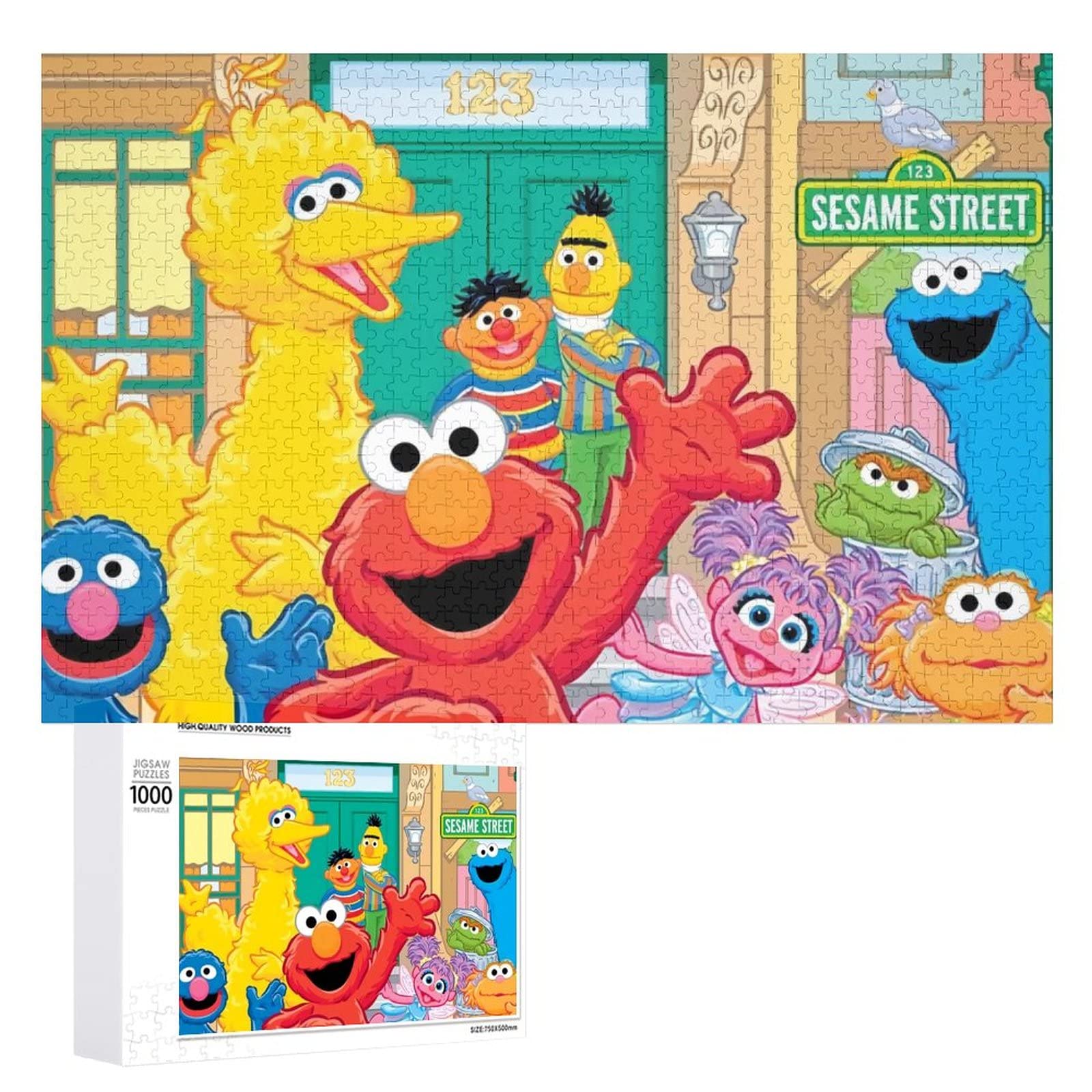 Amazon.co.jp: 1000ピース セサミストリート エルモ パズル