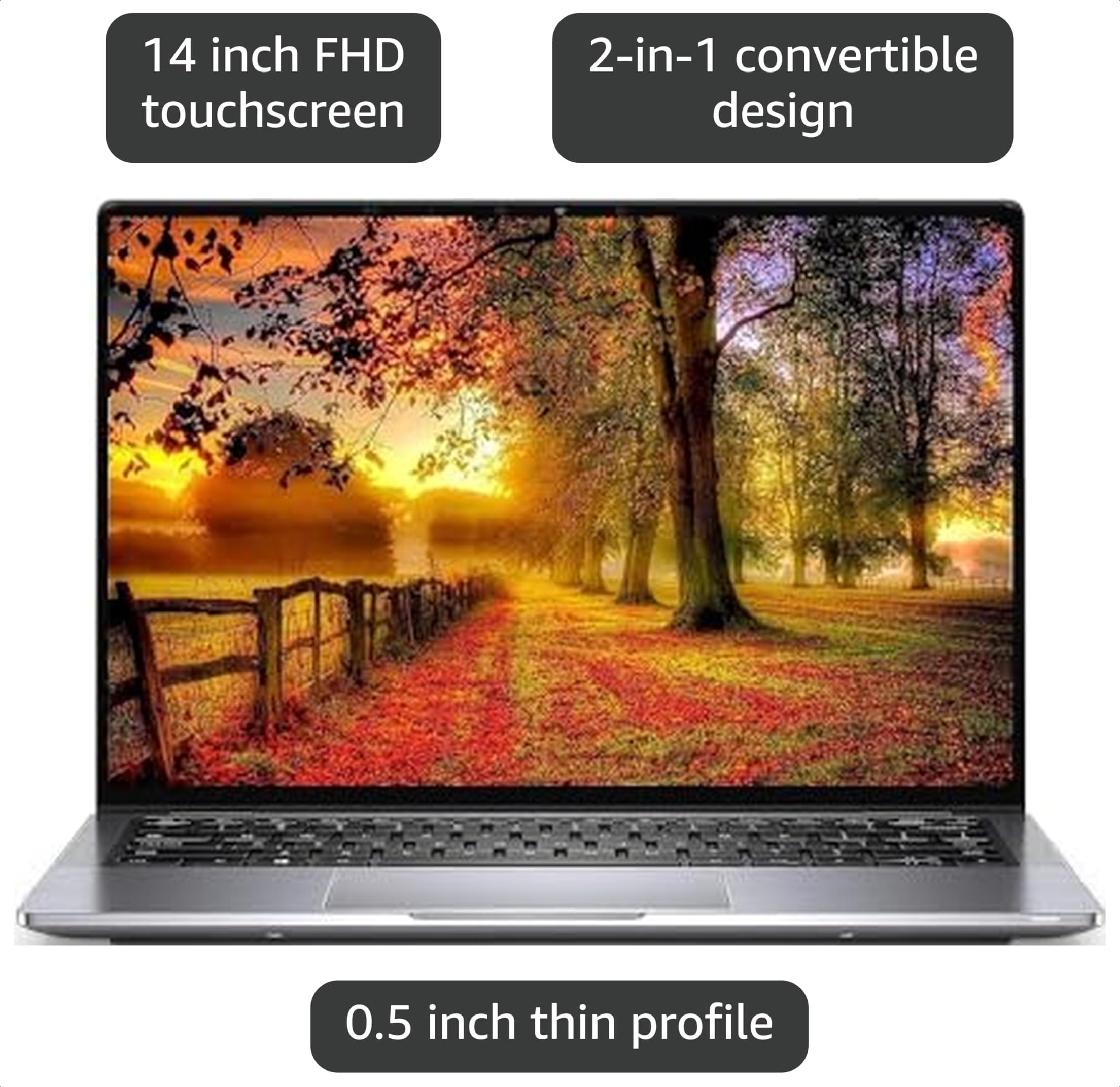 Amazon.com: Dell Latitude 7400 Laptop FHD 2 in 1 Touchscreen