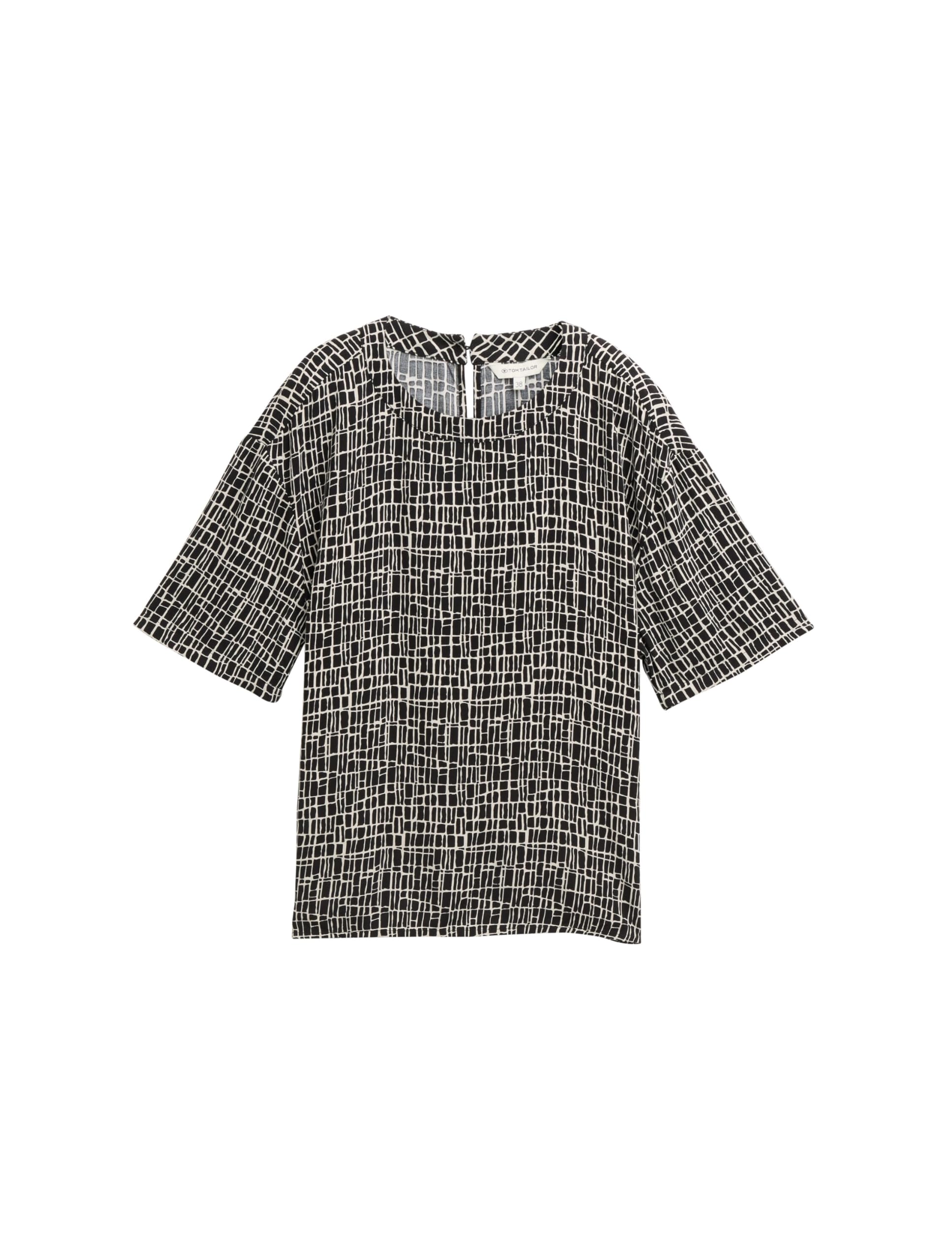 Tom Tailor Damen Blusenshirt mit Muster