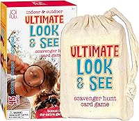 Vista 1 de Juego de cartas Look and See Scavenger Hunt para interiores y exteriores para niños