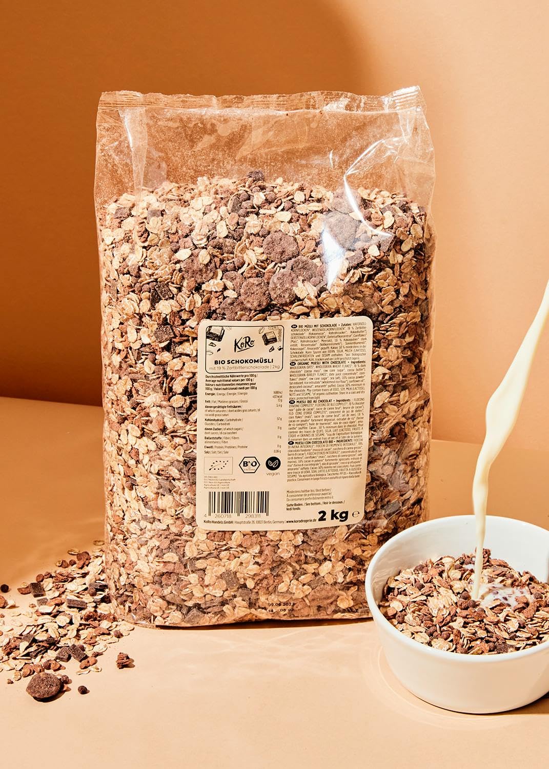 KoRo - Muesli al cioccolato bio | 2 kg