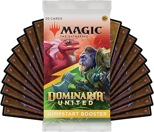 Miniatura 4 de Magic: The Gathering Dominaria United Jumpstart Booster Box | 18 paquetes (360 cartas mágicas)