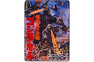 Surreal Entertainment Godzilla Son of Godzilla Fleece Throw Blanket for Boys