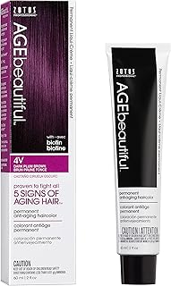 Sponsored Ad - AGEbeautiful Permanent Liqui Creme Hair Color Dye | 100% Gray Coverage | Anti-Aging | Professional Salon Co...