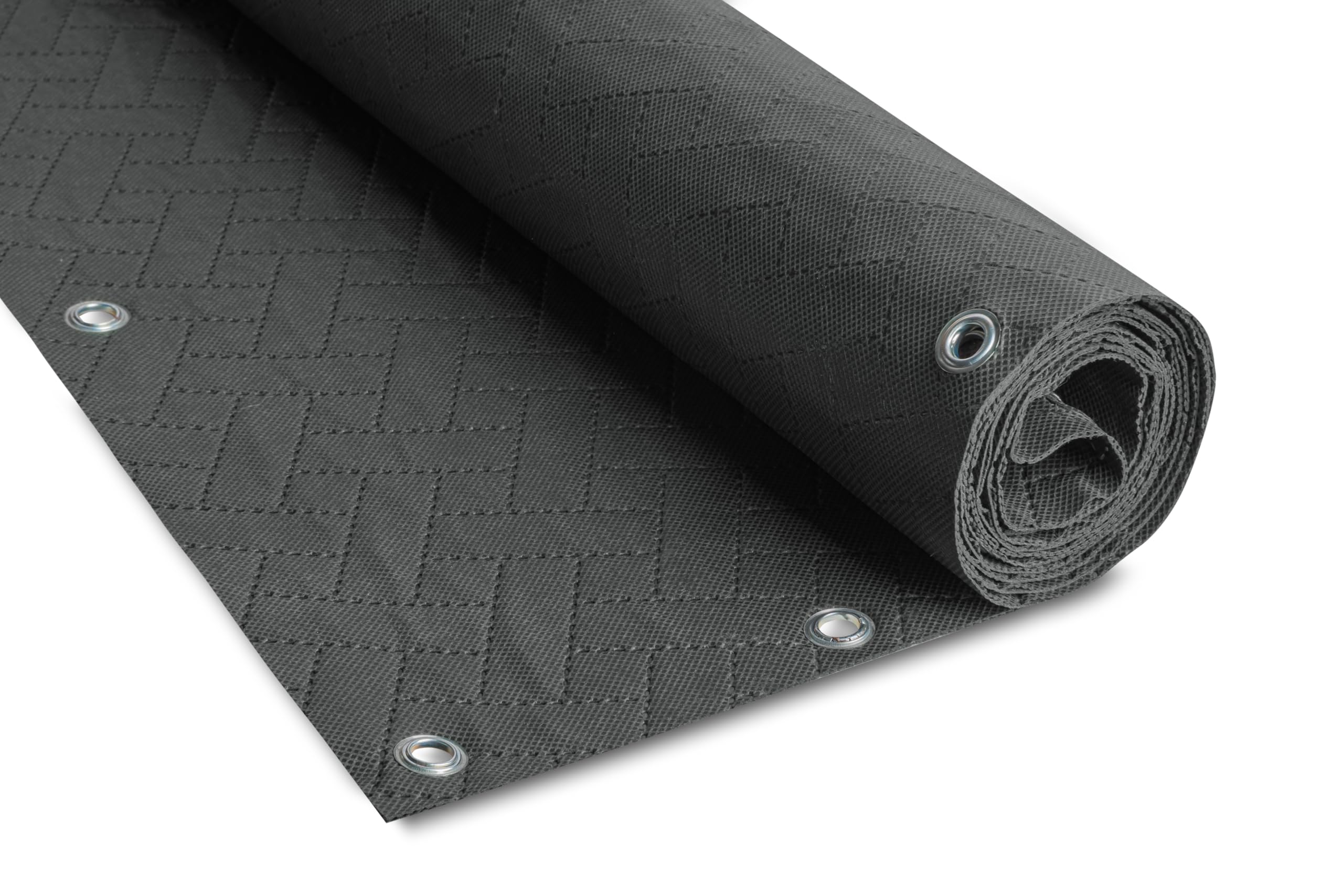 COVER IT Brise-Vue pour Balcon Premium 240 g/m² 50 x 700 cm Écran de confidentialité Tissage gaufré Graphite