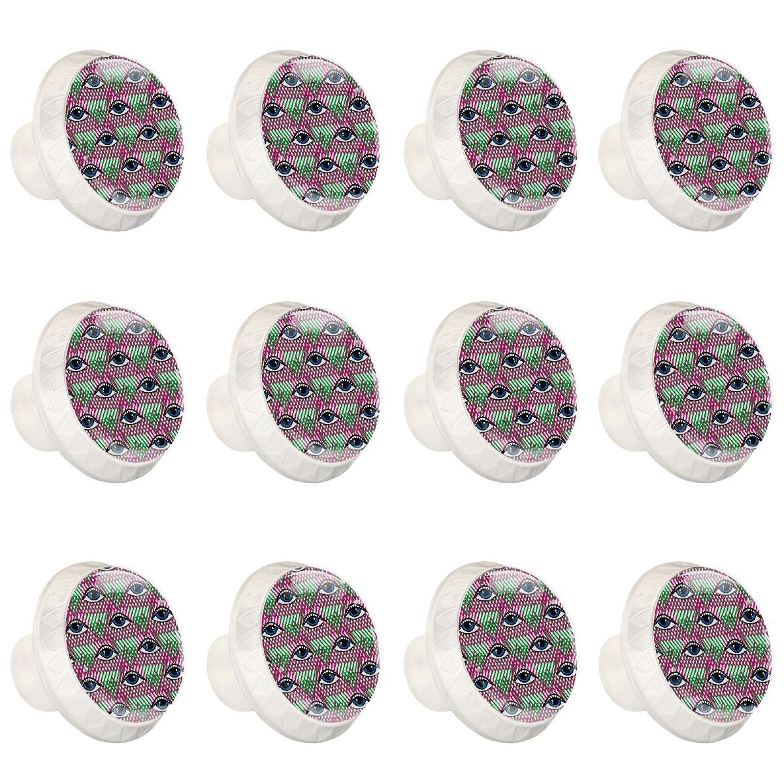 Boutons de cuisine au motif yeux amusants pour égayer votre intérieur en famille