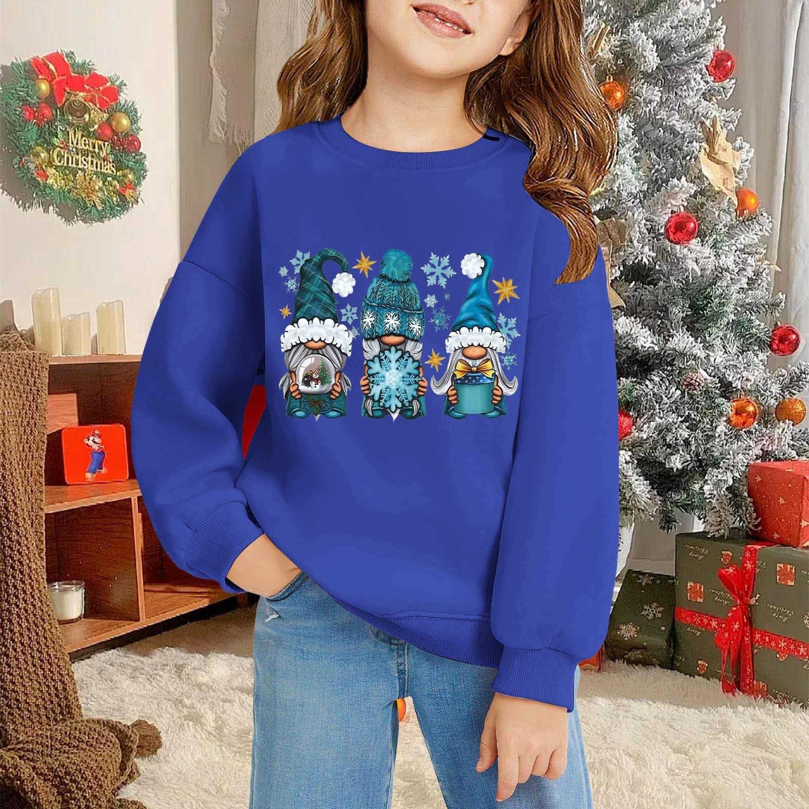 Blusa de Navidad para niño, sudadera de Navidad, traje de Navidad, suéter de Navidad, suéter de Navidad, suéter de Navidad, suéter de peluche para niños, suéter de Navidad para niños