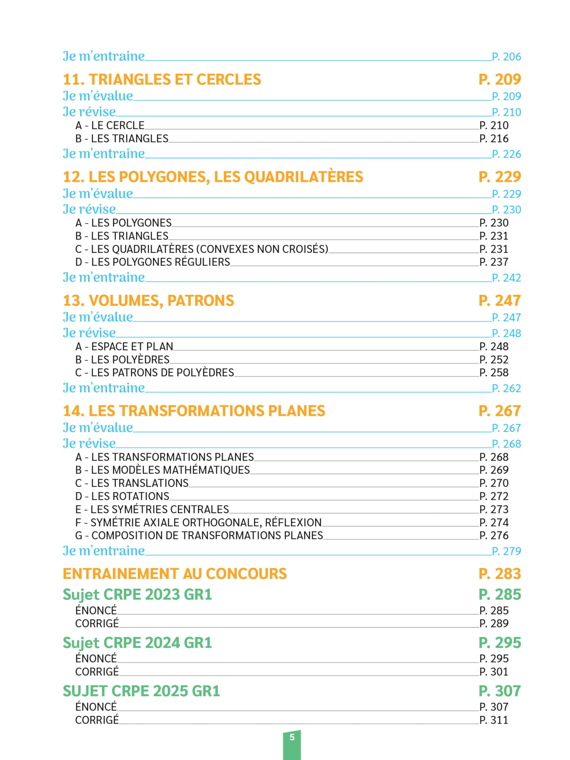 Réussir mon CRPE - Mathématiques - Épreuve d'admissibilité - Écrit 2026-2027 - L3/M2