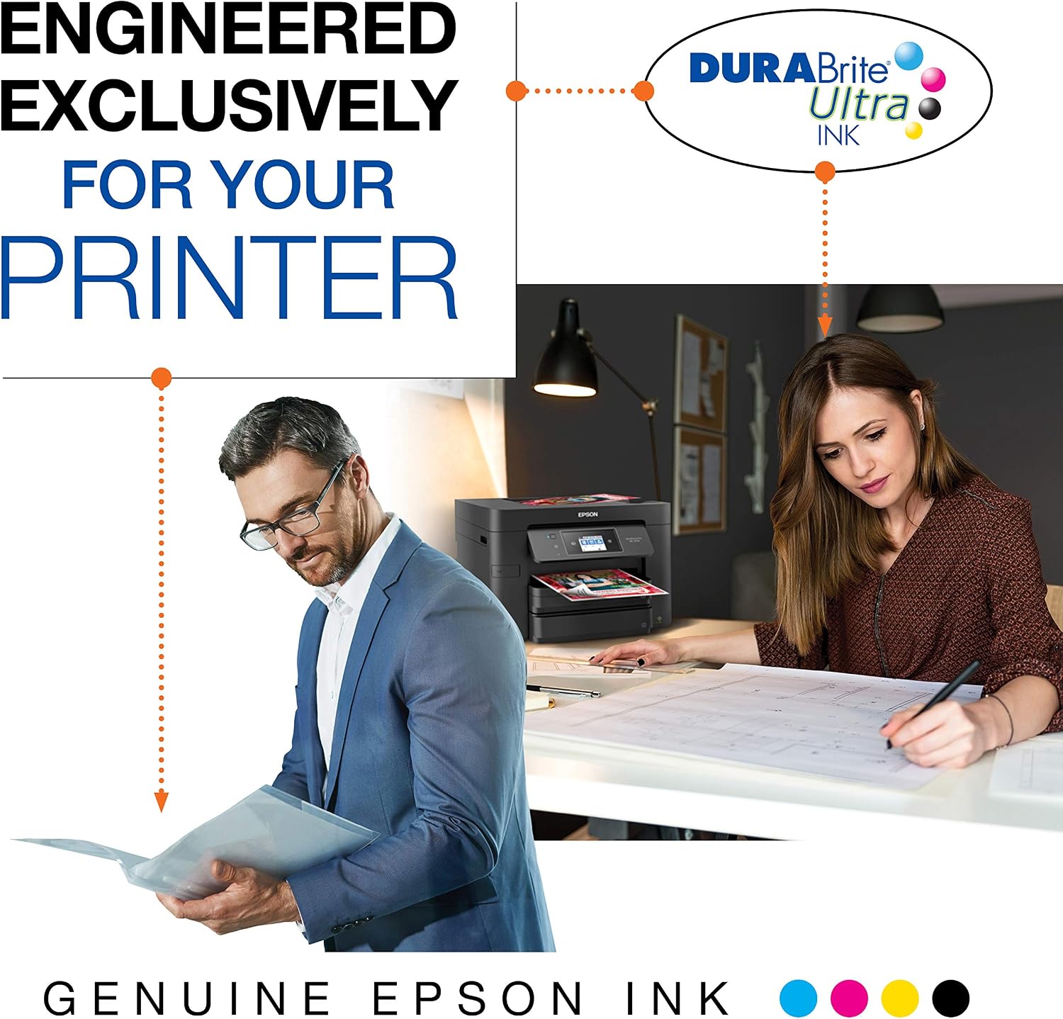 EPSON T252 DURABrite Ultra Ink Standard Capacity Color Combo Pack (T252520-S) for select Epson WorkForce Printers, 1 Size