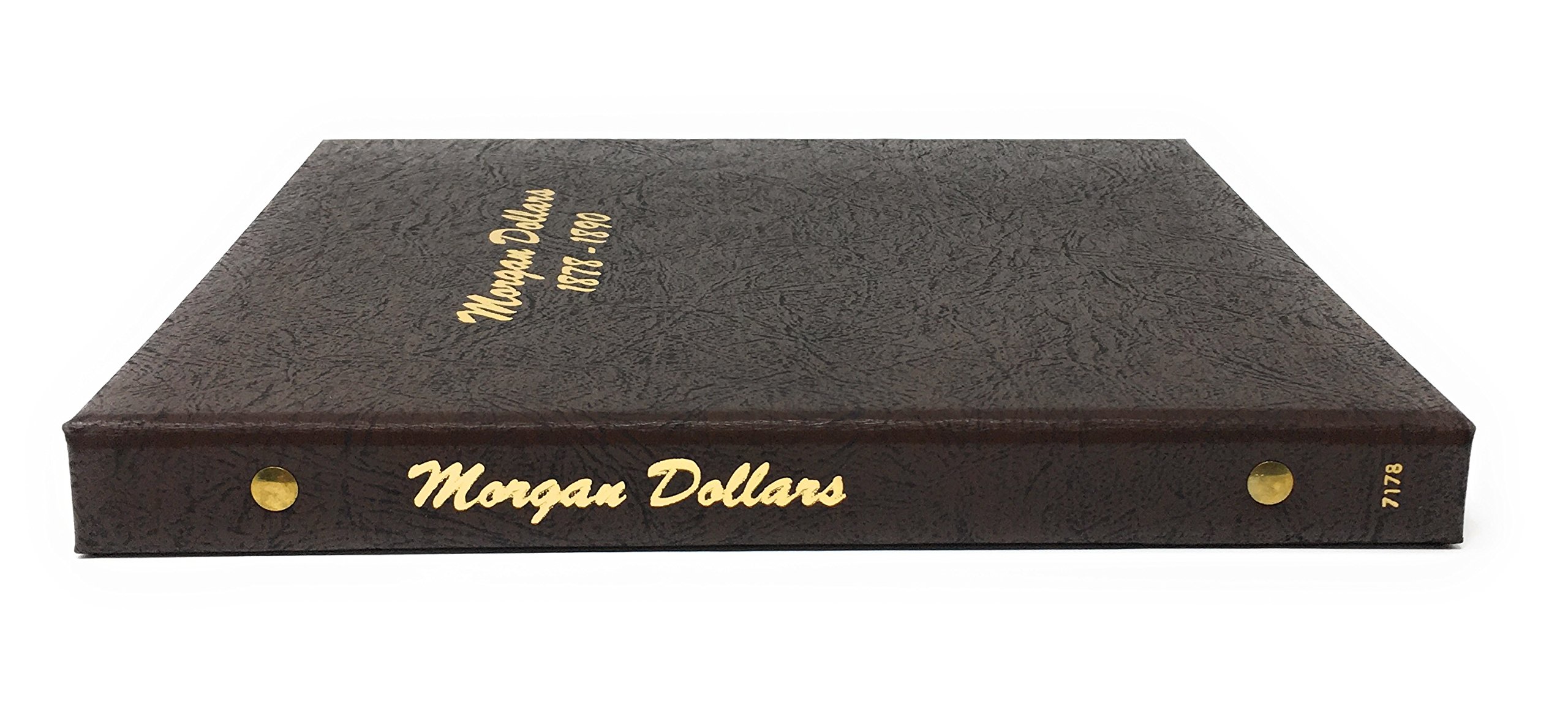 Dansco US Morgan Dollar Coin Album 1878 - 1890 #7178