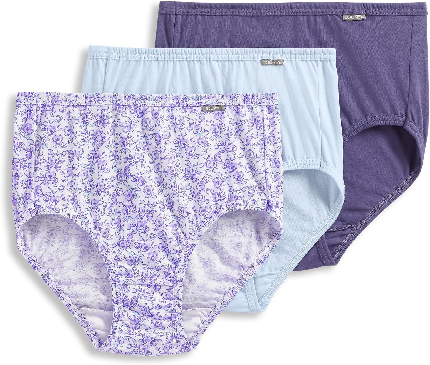 Jockey Women's Underwear Elance Brief - 3 Pack