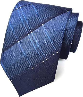 Elfeves Mens Tie Cravat Jacquard Luxury Paisley Floral Pattern Wedding Neckties