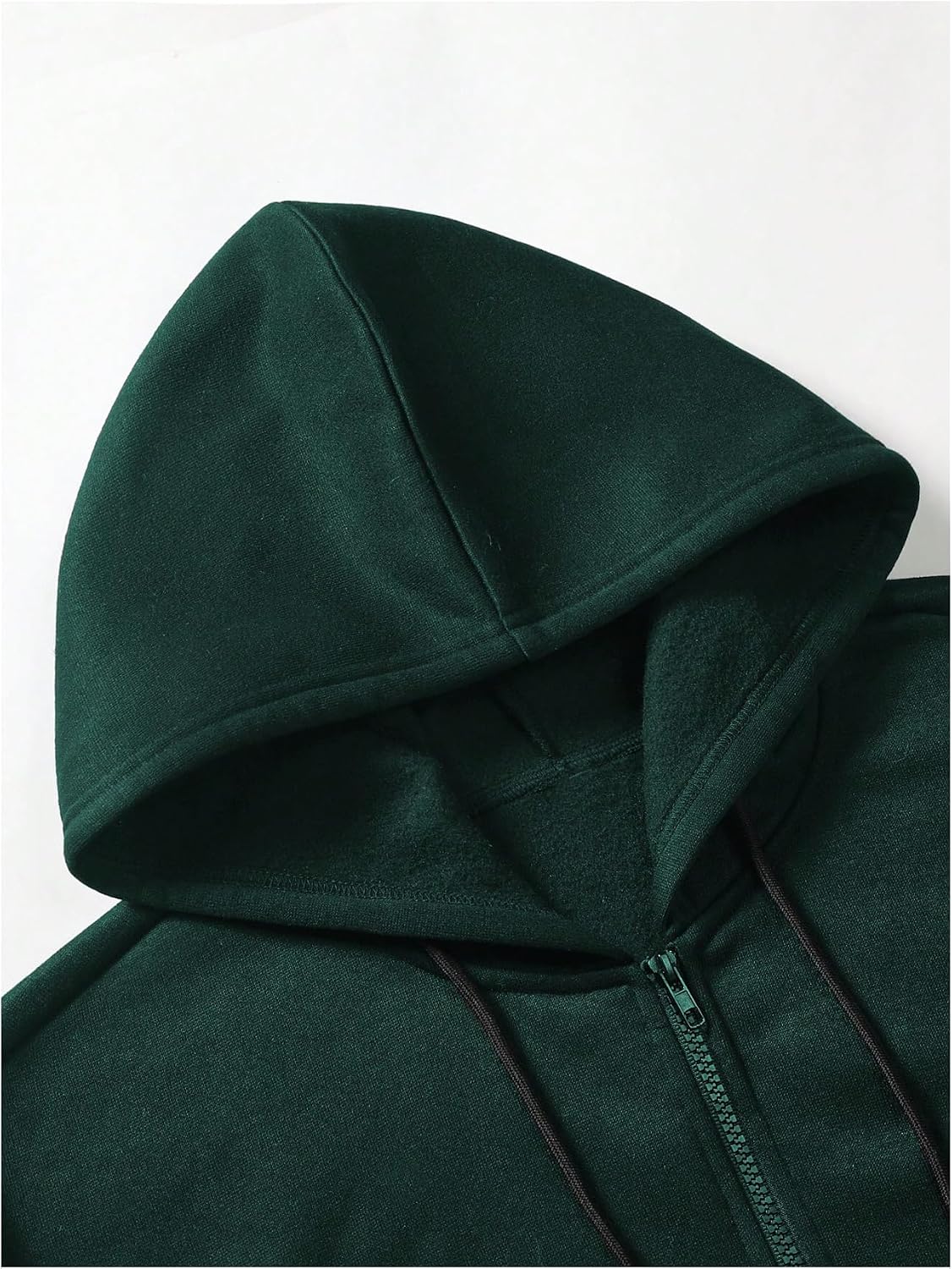 Men's Y2K Graphic Zip Up Hoodie Streetwear Oversized Sweatshirt image 2