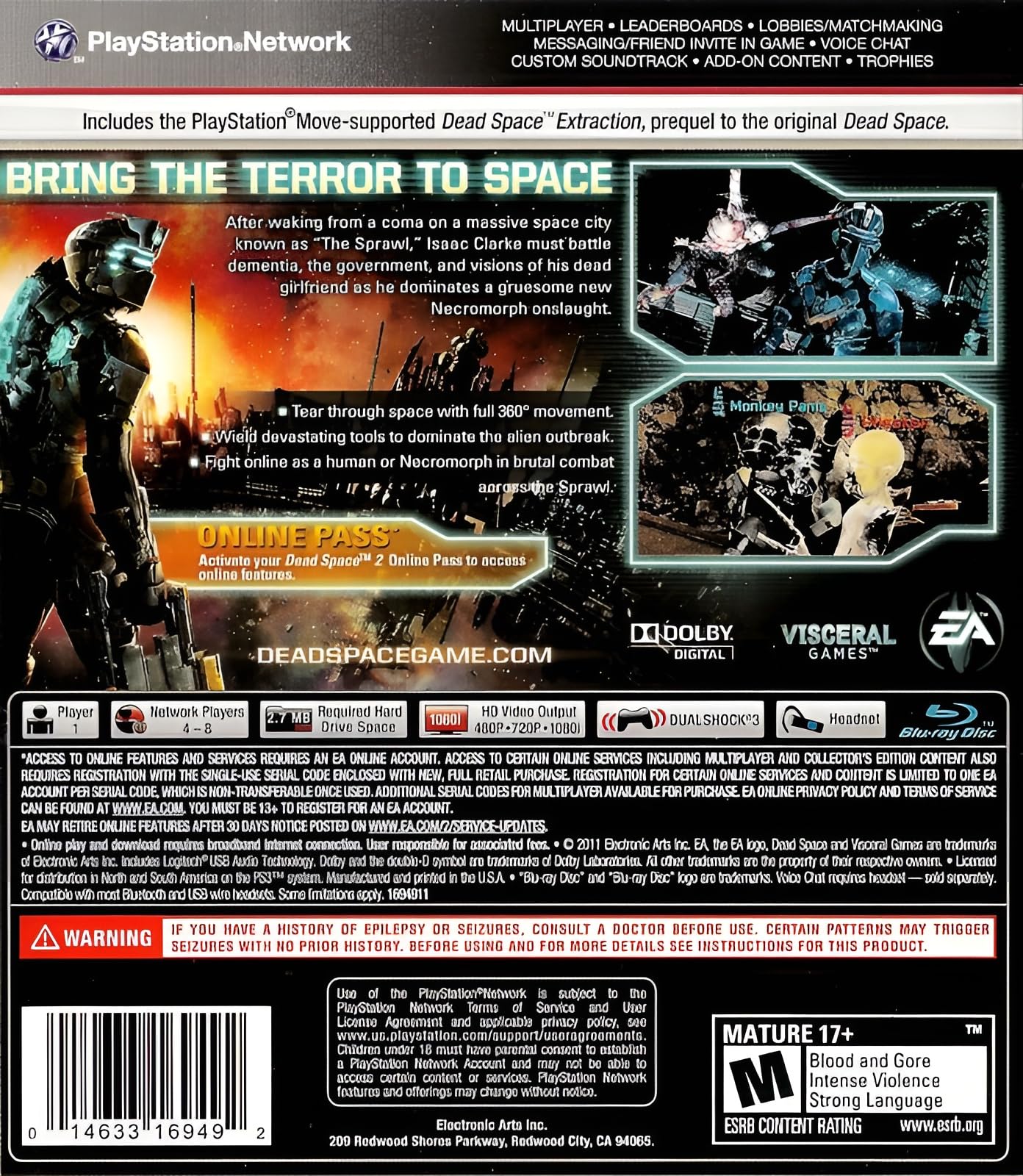 Amazon.com: Dead Space 2 Limited Edition - PlayStation 3 (Renewed