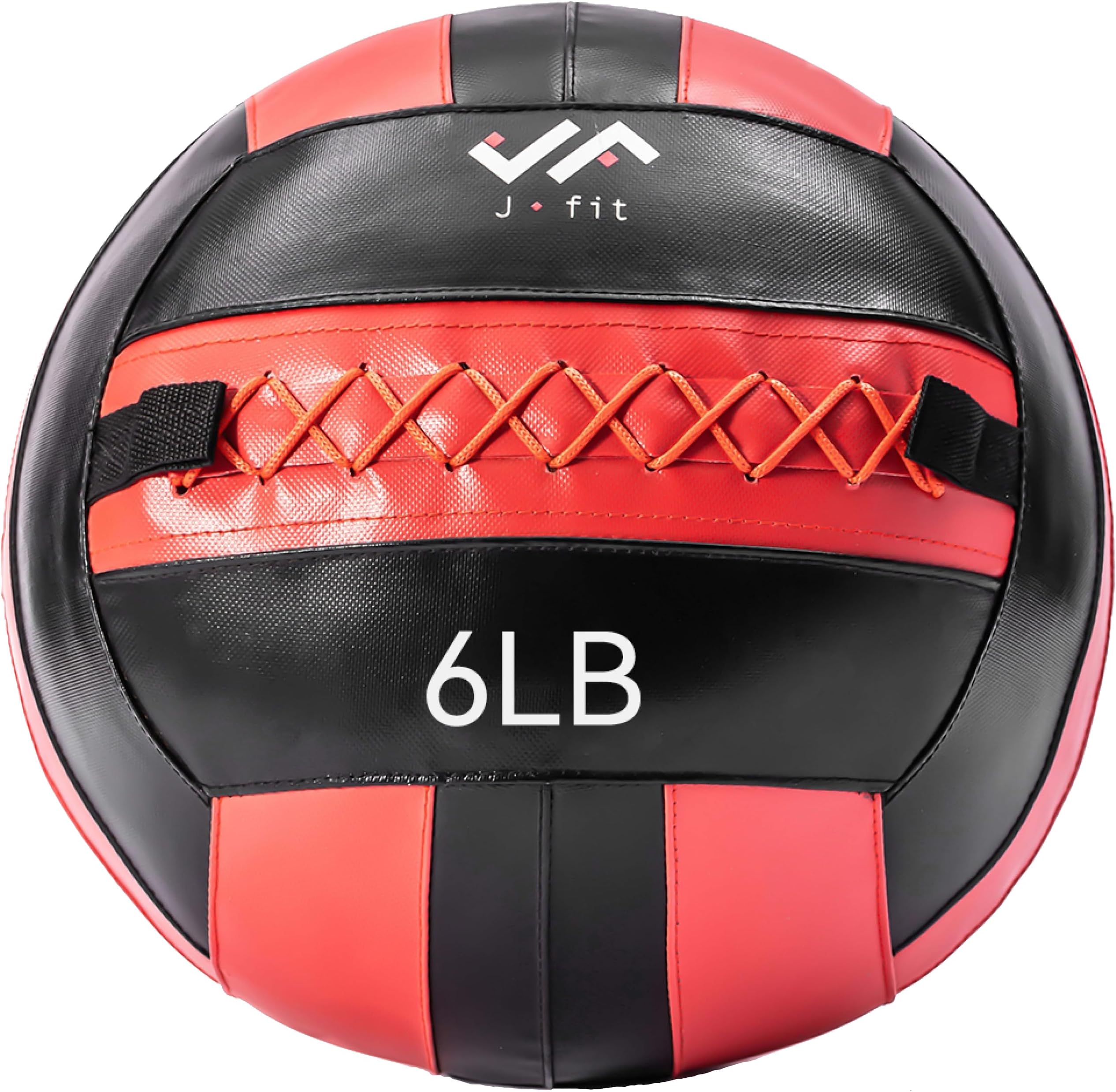 JFit Wall Ball – Premium Soft Weighted Exercise Ball for Strength, Conditioning, Gym & Home Workouts, 4-30 LB