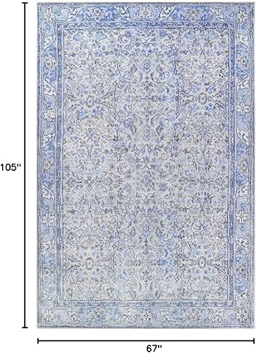 Miniatura 107 de Superior Alfombra de área para interiores para sala de estar, dormitorio, cocina/comedor, oficina, única, alfombras con respaldo de algodón, Athena