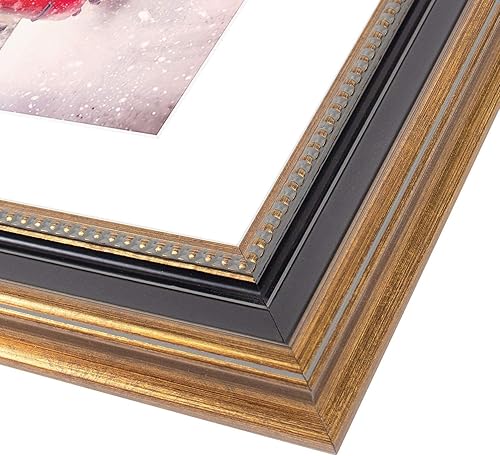 Miniatura 6 de Space Art Deco, Portarretratos de 16 x 20 pulgadas con paspartú para fotos o exhibiciones de 11 x 14 pulgadas, marco de póster de 16 x 20 pulgadas