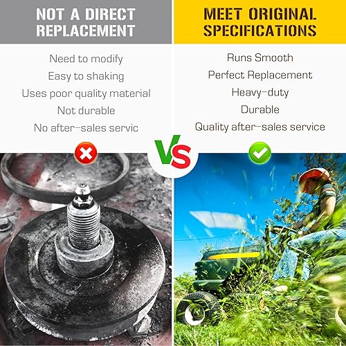 Miniatura 6 de 604219 Polea tensora plana para Hustler Raptor 42" 52" Deck, Raptor SD 48" Big Dog