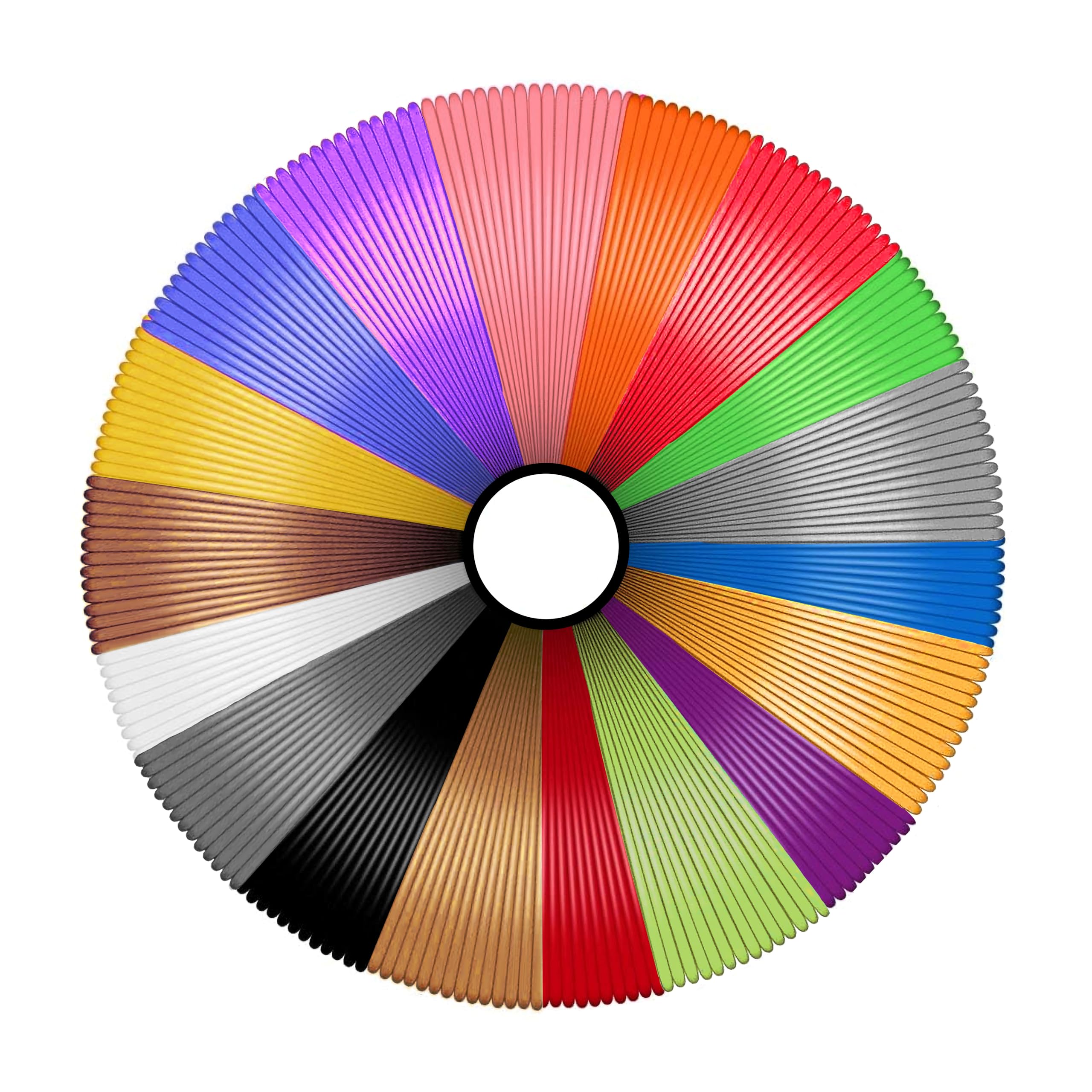 See full amazon price history chart for INDIKONB 18 Colors 3D Pen Filament Wire Refills 1.75 mm PLA Pack | Includes 12 x 5 m Opaque Colours and 6 x 3 m Metallic 3 D Printer and Pen Refill for Art and Craft INDIKONB 18 Colors 3D Pen Filament Wire Refills 1.75 mm PLA Pack | Includes 12 x 5 m Opaque Colours and 6 x 3 m Metallic 3 D Printer and Pen Refill for Art and Craft (B0CSYKLHRB) Amazon Price History, Amazon Price Tracker