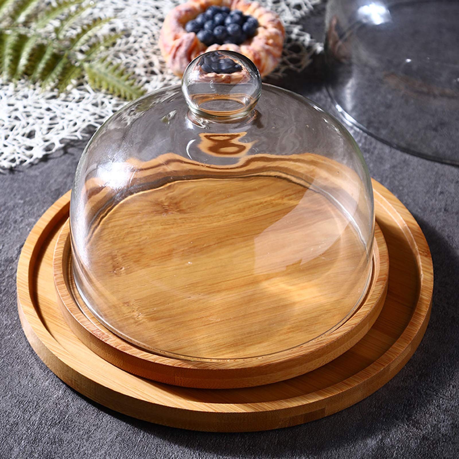 Amazon | PETAAA チーズドーム、ガラスドーム多機能ケーキ