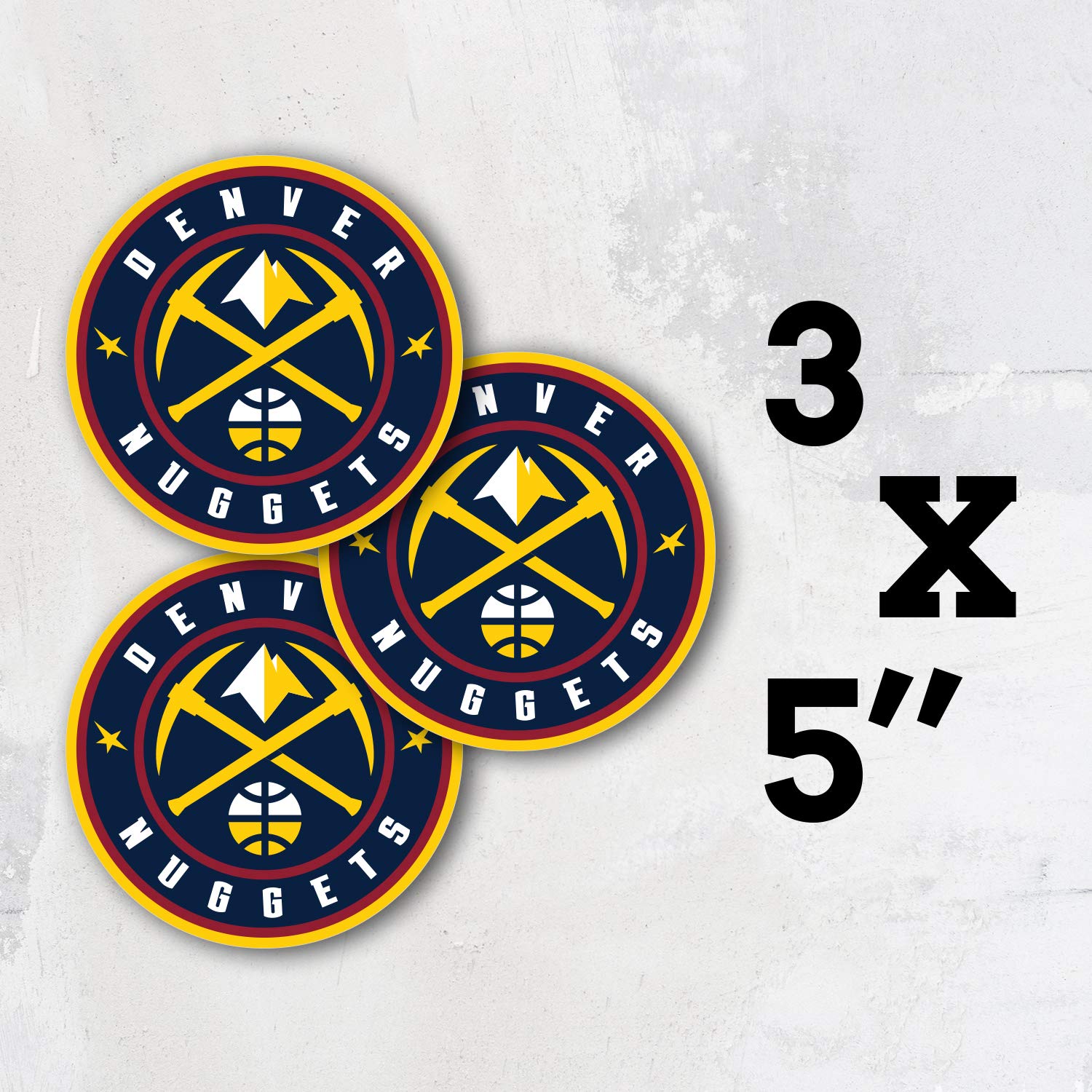 Denver City Nugget Basketball Sport Team Logo Vinyl 