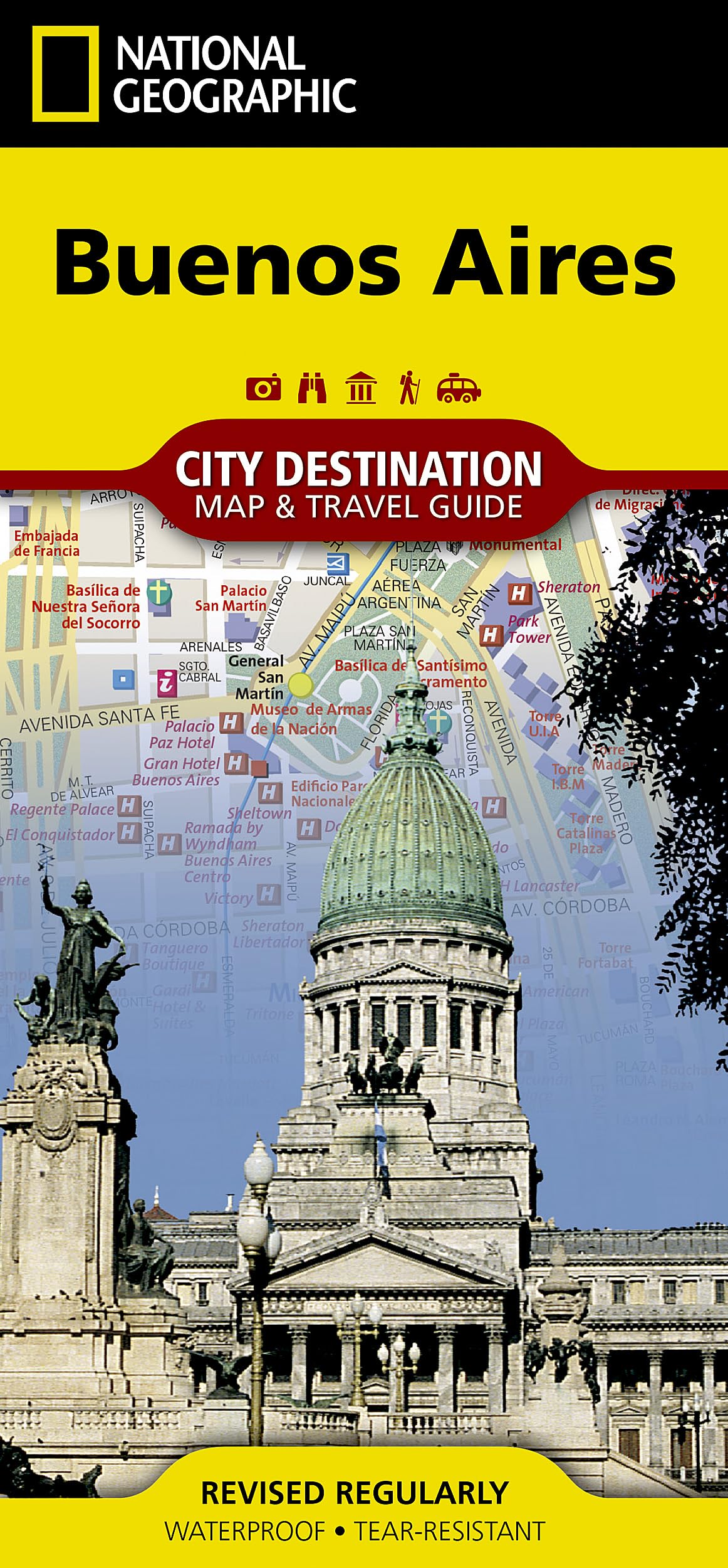 Buenos Aires Map: City Destination Maps (National Geographic City Destination Map & Travel Guides)