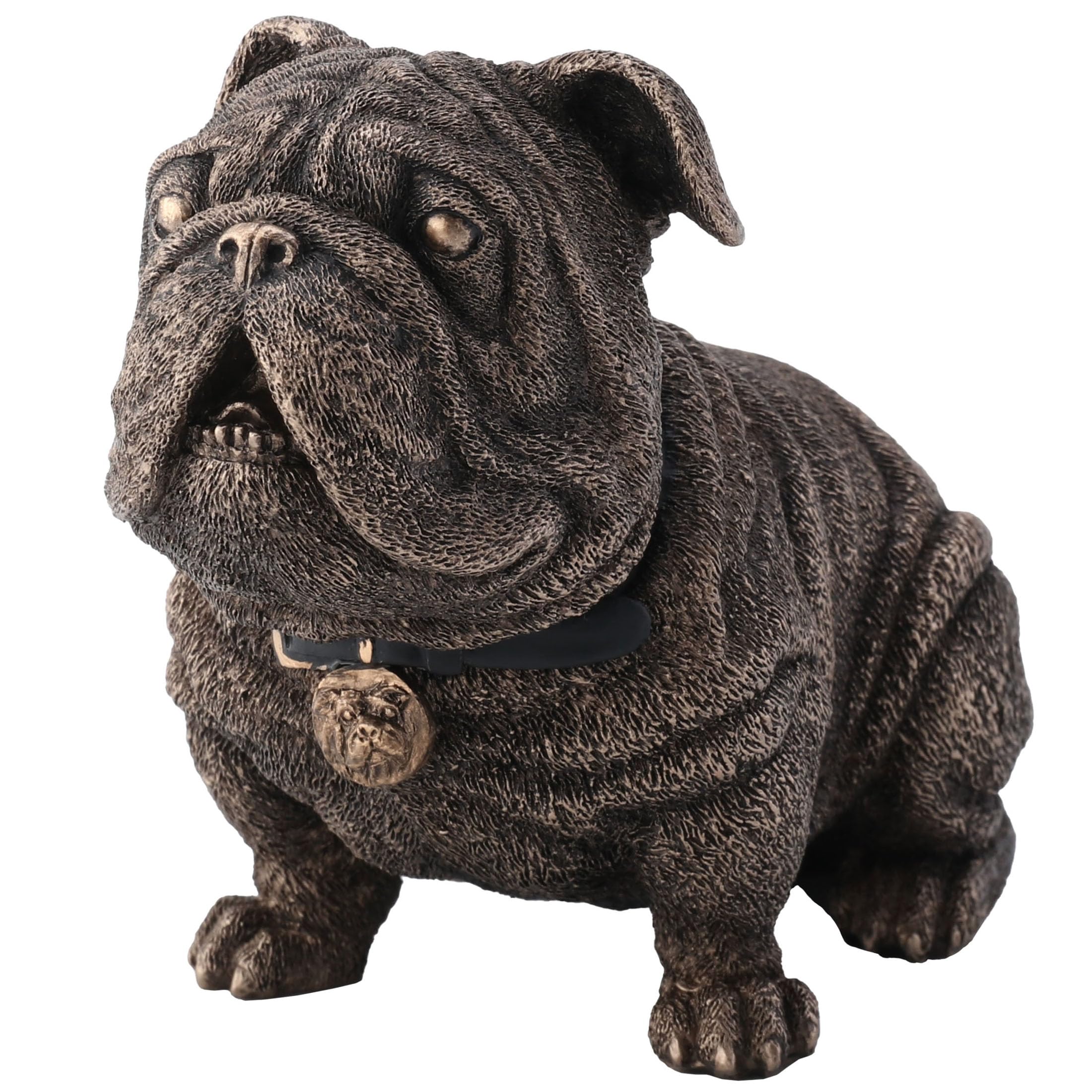 Bouledogue assis Veronese cadeau idéal collectionneur et passionné de chiens
