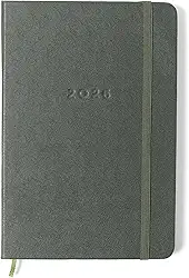 AGENDA PLANNER CICEROS 2026 CLASSICA SEMANAL ANOTACOES 14X21 VERDE OLIVA